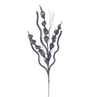 Vickerman 34" Artificial Silver Multi Spiral Glitter Spray (6 Pack)