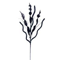 Vickerman 34" Artificial Midnight Blue Multi Spiral Glitter Spray (6 Pack)