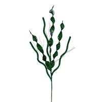 Vickerman 34" Artificial Seafoam Multi Spiral Glitter Spray (6 Pack)