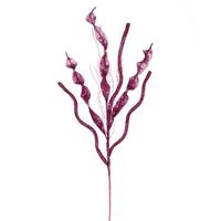 Vickerman 34" Artificial Pink Multi Spiral Glitter Spray (6 Pack)