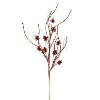 Vickerman 32" Artificial Copper Mini Pinecone Twig Glitter Spray (6 Pack)