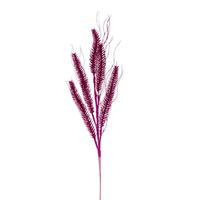 Vickerman 30" Artificial Hot Pink Wheat Glitter Spray (6 Pack)