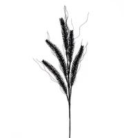 Vickerman 30" Artificial Black Wheat Glitter Spray (6 Pack)