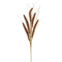Vickerman 30" Artificial Antique Gold Wheat Glitter Spray (6 Pack)