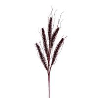 Vickerman 30" Artificial Burgundy Wheat Glitter Spray (6 Pack)