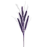 Vickerman 30" Artificial Purple Wheat Glitter Spray (6 Pack)