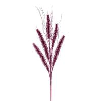 Vickerman 30" Artificial Pink Wheat Glitter Spray (6 Pack)