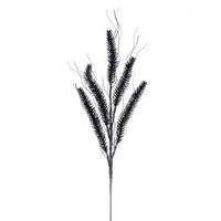 Vickerman 30" Artificial Pewter Wheat Glitter Spray (6 Pack)