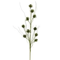 Vickerman 30" Artificial Lime Mini Flower Glitter Spray (6 Pack)