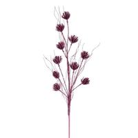 Vickerman 30" Artificial Pink Mini Flower Glitter Spray (6 Pack)