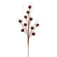 Vickerman 30" Artificial Copper Mini Flower Glitter Spray (6 Pack)