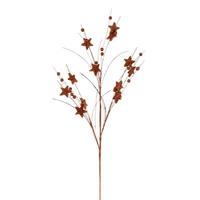 Vickerman 33" Artificial Copper Star and Ball Glitter Spray (6 Pack)