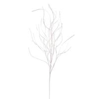 Vickerman 40" Artificial White Berry Cluster Wavy Glitter Spray (4 Pack)