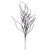 Vickerman 40" Artificial Black Berry Cluster Wavy Glitter Spray (4 Pack)