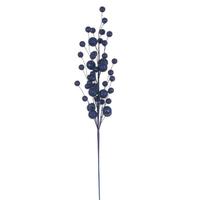 Vickerman 27" Artificial Midnight Blue Multi Ball Glitter Spray (4 Pack)