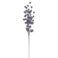 Vickerman 27" Artificial Pewter Multi Ball Glitter Spray (4 Pack)