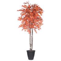 Vickerman 6' Orange Maple Deluxe Round Gray