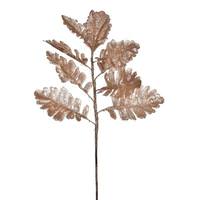 Vickerman 19" Artificial Cafe Latte Dusty Miller Glitter Spray (3 Pack)