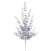 Vickerman 28" Silver Eucalyptus Glitter Spray (2 Pack)