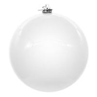 Vickerman 3" White Pearl Ball UV Drilled Cap Ornament (12 Pack)