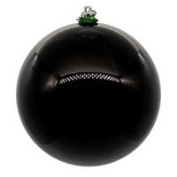 Vickerman 3" Black Pearl Ball Ornament (12 Pack)