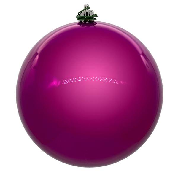 4" Fuchsia Pearl Ball UV Drill (6 Pack)