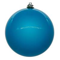 View 4.75" Turquoise Pearl Ball Ornament (4 Pack)