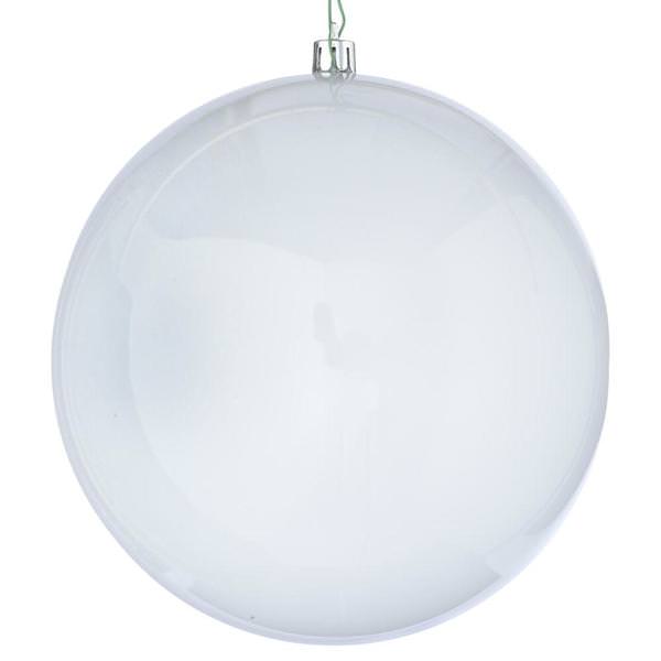 8" White Pearl Ball UV Drill