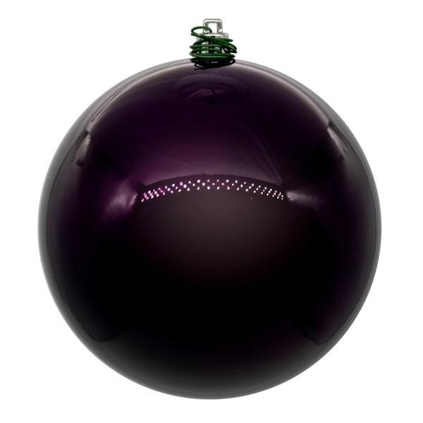 6" Plum Pearl Ball UV Drill (4 Pack)