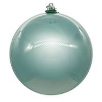 Vickerman 6" Frosty Mint Pearl Ball UV Drill (4 Pack)