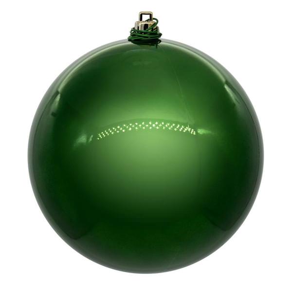 10" Emerald Pearl Ball Ornament