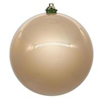 Vickerman 10" Oat Pearl Ball UV Drilled Ornament