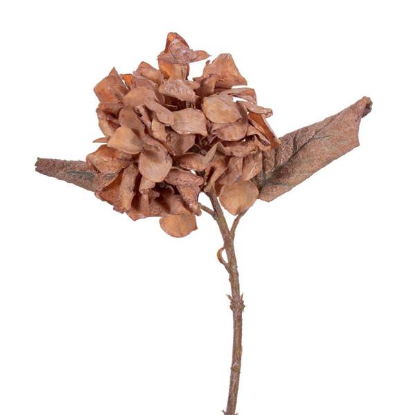 13" Tan Hydrangea (6 Pack)