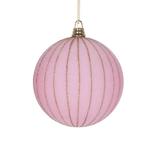 4" Light Pink Round Ball (3 Pack)
