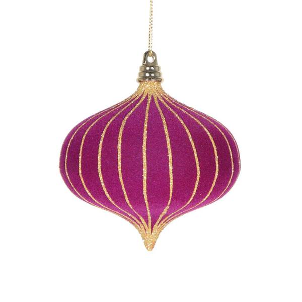 4" Dark Purple Swirl Onion (3 Pack)