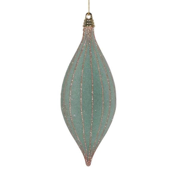 7" Light Green Shuttle Drop Ornament (3 Pack)