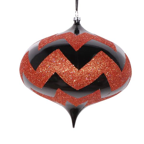 6.3" Black / Orange Orange Onion (2 Pack)