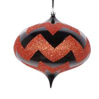 Vickerman 6.3" Black / Orange Orange Onion (2 Pack)