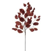 Vickerman 33" Artificial Dark Brown Dried Fern Leaf Spray (3 Pack)