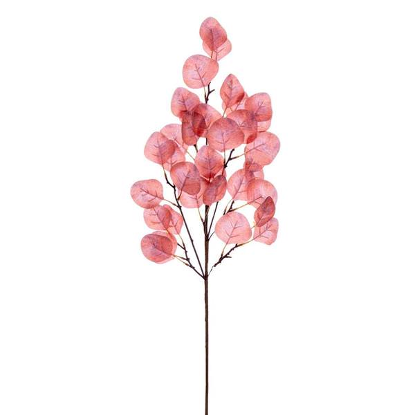 32" Artificial Peach Leaf Spray (3 Pack)