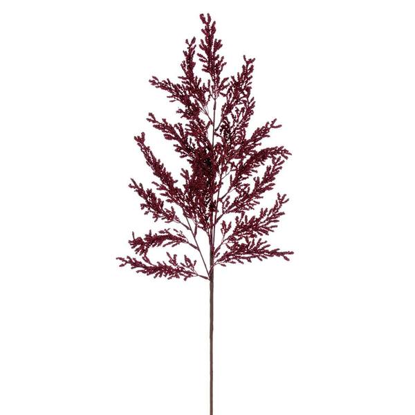 32" Artificial Rust Leaf Spray (3 Pack)