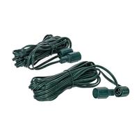 Vickerman 25' Green Wire Coaxial Ext Cord (2 Pack)
