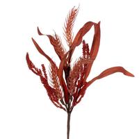 Vickerman 19" Brown Leaf Pick (6 pack)