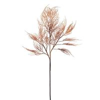 Vickerman 33" Artificial Light Brown Glitter Reed Spray (2 Pack)