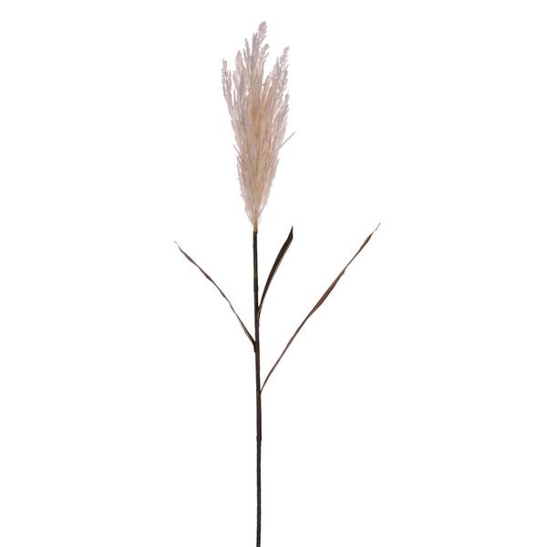 51" Artificial Cream Glitter Reed Spray (2 Pack)