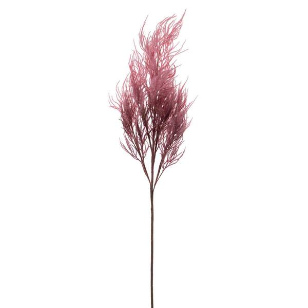 49" Artificial Pink Glitter Reed Spray (2 Pack)