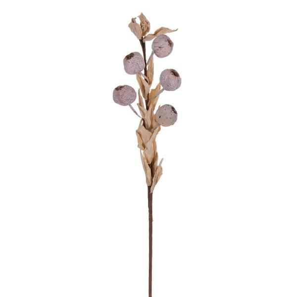 18" Artificial Cream Dried Fruit (3 Pack)