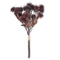 Vickerman 15" Artificial Mocha Flower Bundle (2 Pack)