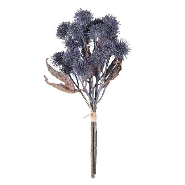 15" Artificial Blue Earth Flower Bundle (2 Pack)