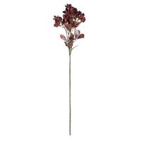 Vickerman 25.5" Artificial Burgundy Primrose Flower Spray (3 Pack)